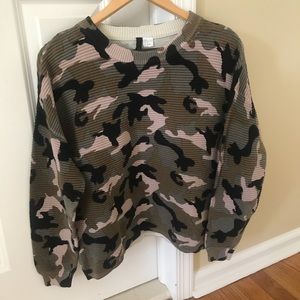 Camouflage sweater from H&M